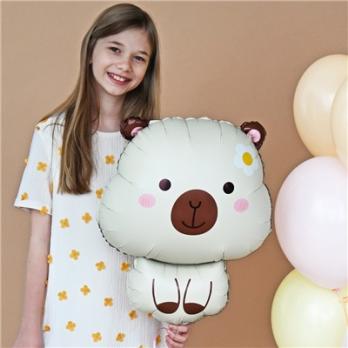 Шар фигура "Капибара белая"