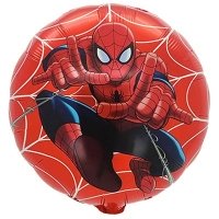 Шар круг "Человек-Паук летящий"