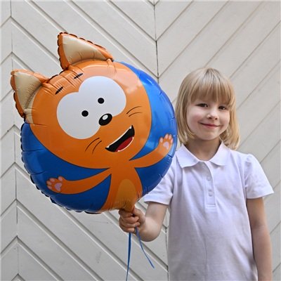 Шар фигура "Котэ выглядывающий"