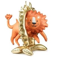 Шар фигура "Лев в огне"