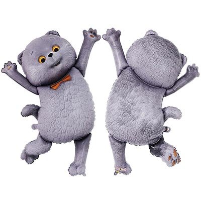 Шар фигура "Кот Басик"