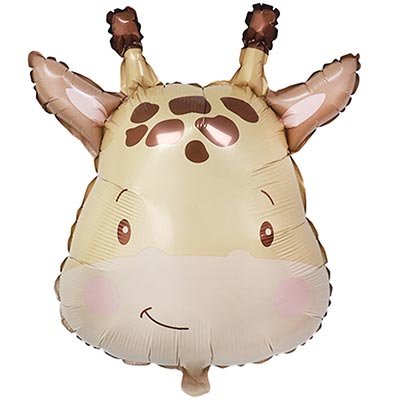 Шар фигура "Жираф акварель"