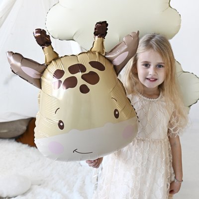 Шар фигура "Жираф акварель"