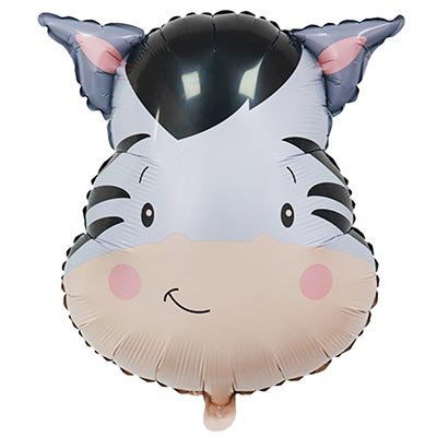 Шар фигура "Зебра акварель"