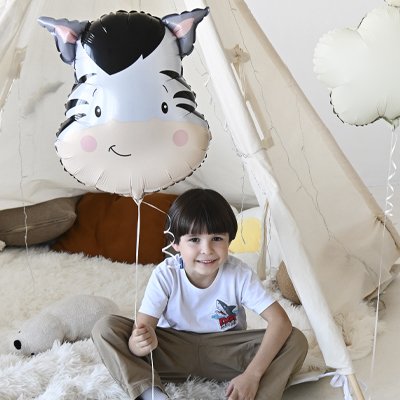 Шар фигура "Зебра акварель"