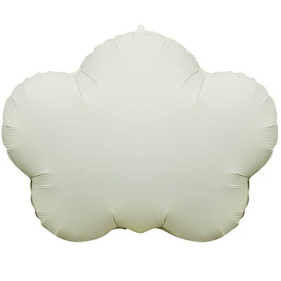 Шар фигура "Облако кремовое сатин"