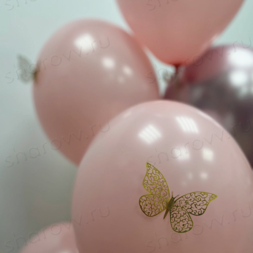 Фонтан из шаров "Трогательная невесомость"