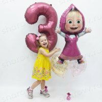 Сет из шаров "Маша-обнимаша"