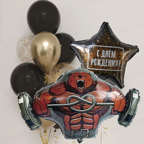 Сет из шаров "Таёжный авторитет"