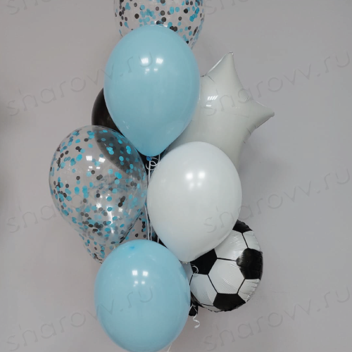 Фонтан из шаров "Футзал"