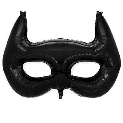 Шар фигура "Маска черная"