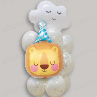 Фонтан на выписку "Ласковая встреча со львёнком"