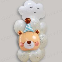 Фонтан на выписку "Ласковая встреча с медвежонком"