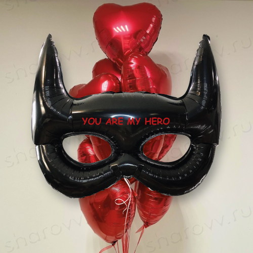 Сет из шаров "Любовь под маской"