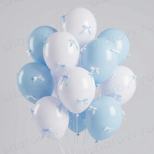 Облако из шаров "Небесный бриз"