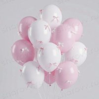 Облако шаров "Коралловый бриз"