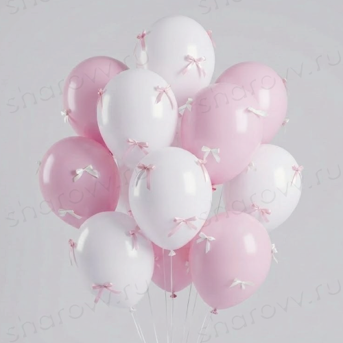 Облако шаров "Коралловый бриз"