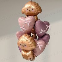 Фонтан из шаров "Трифриззл"