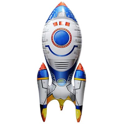 Шар фигура "Ракета космическая"