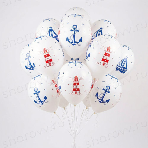 Облако из шаров "Белое море"