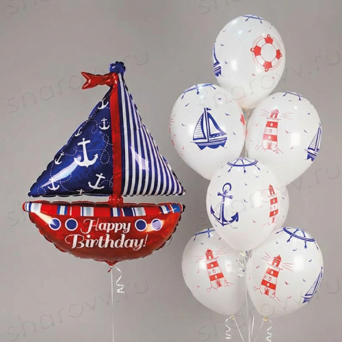 Сет из шаров "Морское приключение"