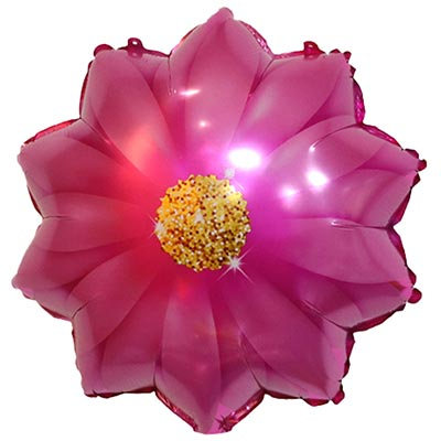 Шар фигура "Георгин Цветок розовый"