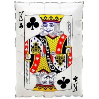 Шар фигура "Карта Король треф"