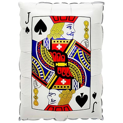 Шар фигура "Карта Валет пик"