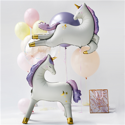 Шар фигура "Единорог стоячий"