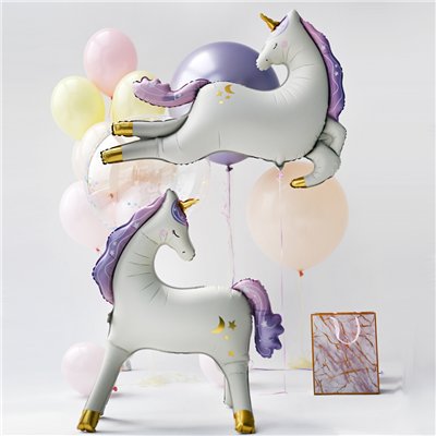 Шар фигура "Единорог стоячий"