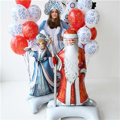 Шар фигура "AIR Снегурочка"