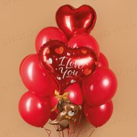 Букет из шаров "Любовь без границ!"