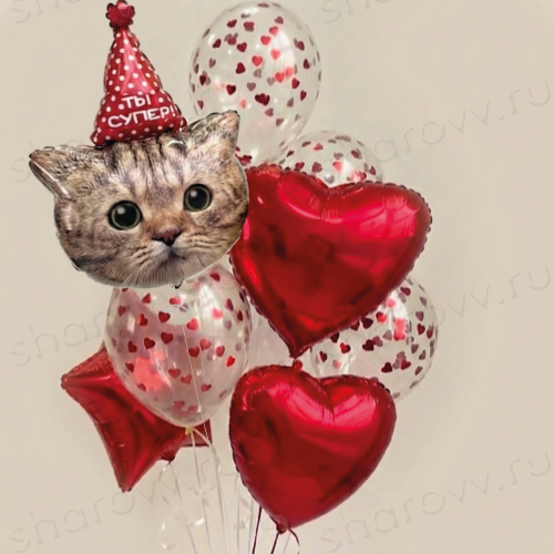 Фонтан из шаров "Фаворит"