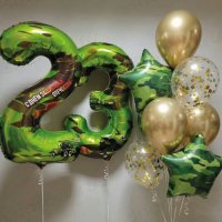 Сет из шаров "Погоны звёзд"