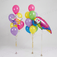 Композиция из шаров "Джуманджи"