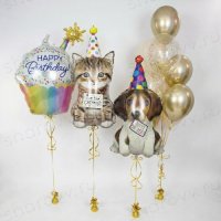 Композиция из шаров "Верные друзья"