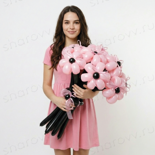 Букет из шаров "Чувственные анемоны"