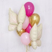 Фонтан из шаров "Воздушная нежность"
