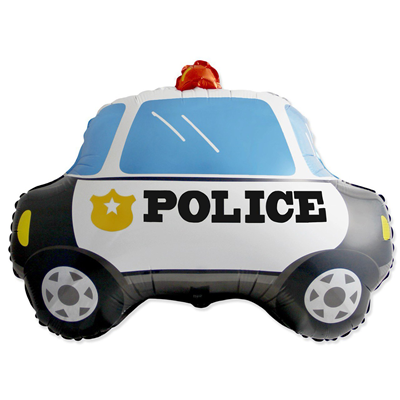 Шар фигура "Машинка Полиция"