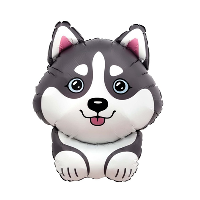 Шар фигура "Хаски"