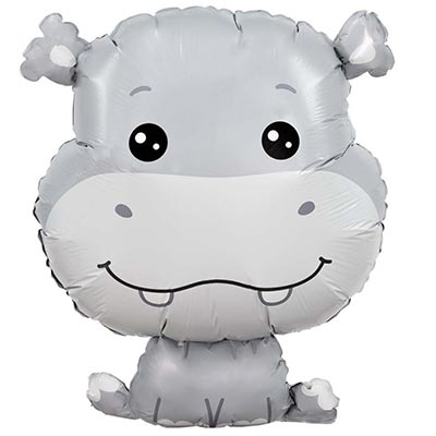 Шар фигура "Бегемотик"