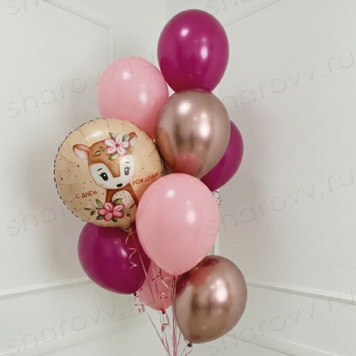 Фонтан из шаров "Реноме грации"