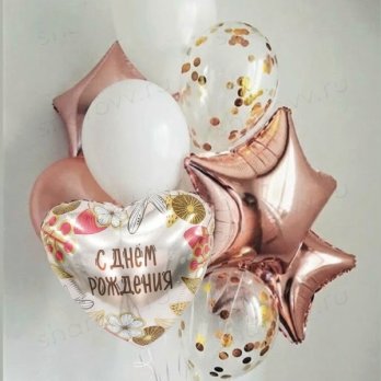 Фонтан из шаров "Воздушная ривьера"