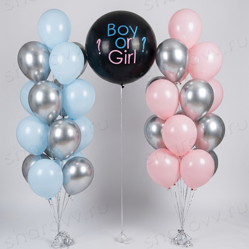 Композиция из шариков "Boy or Girl"