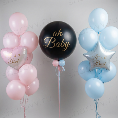 Композиция шаров "Oh Baby"