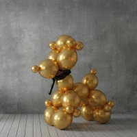 Фигура из шаров "Собака Голди"