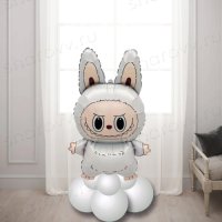 Шар на подставке "Плюшевый белый эльф"