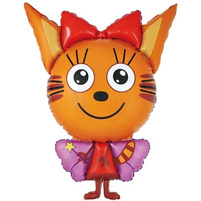 Шар фигура "Три Кота Карамелька Фея"
