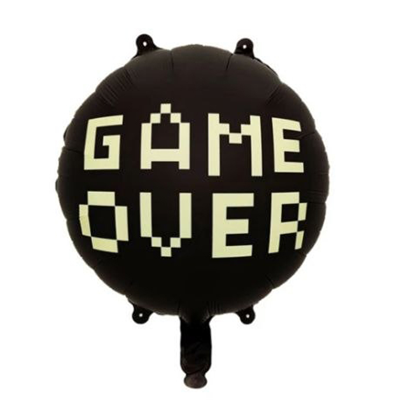 Шар фольга "Game Over"