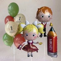 Сет из шаров "Школьные зарисовки"